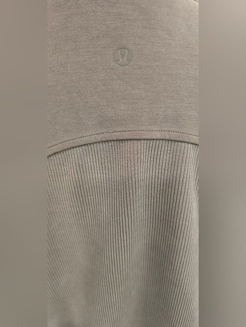 Lululemon Brushed Softstreme Ribbed Half Zip in Espresso, size 6. - Picture 11 of 13